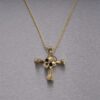 Naszyjnik Skull Travis Barker – Złoty