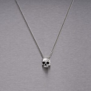 Naszyjnik Skull Travis Barker – Srebrny