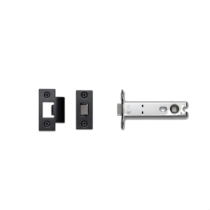 Zatrzask rurowy do klamki Latch 82 mm – Czarny