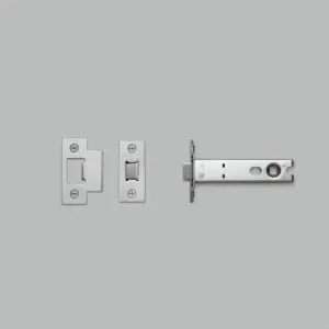 Zatrzask rurowy do klamki Latch 82 mm – Srebrny