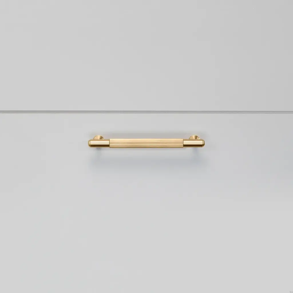 Uchwyt meblowy podłużny Pull Bar Linear 125 – Złoty