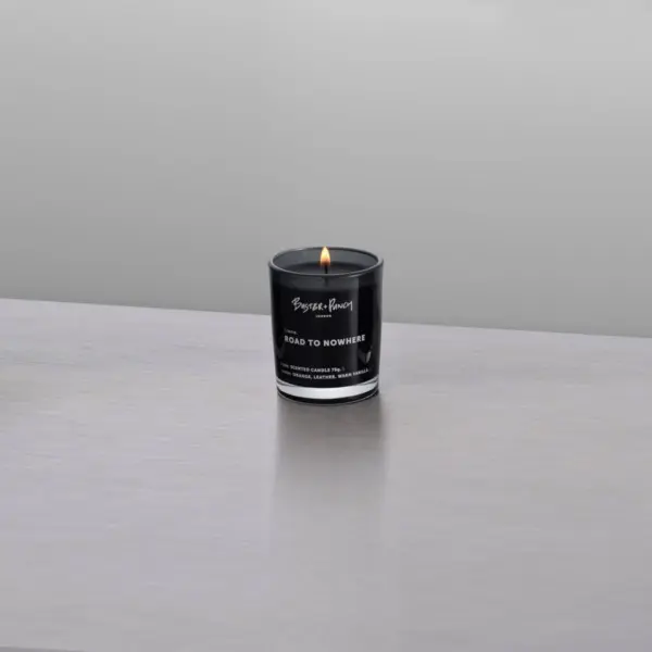 Świeca zapachowa Road To Nowhere 75 g – Czarny