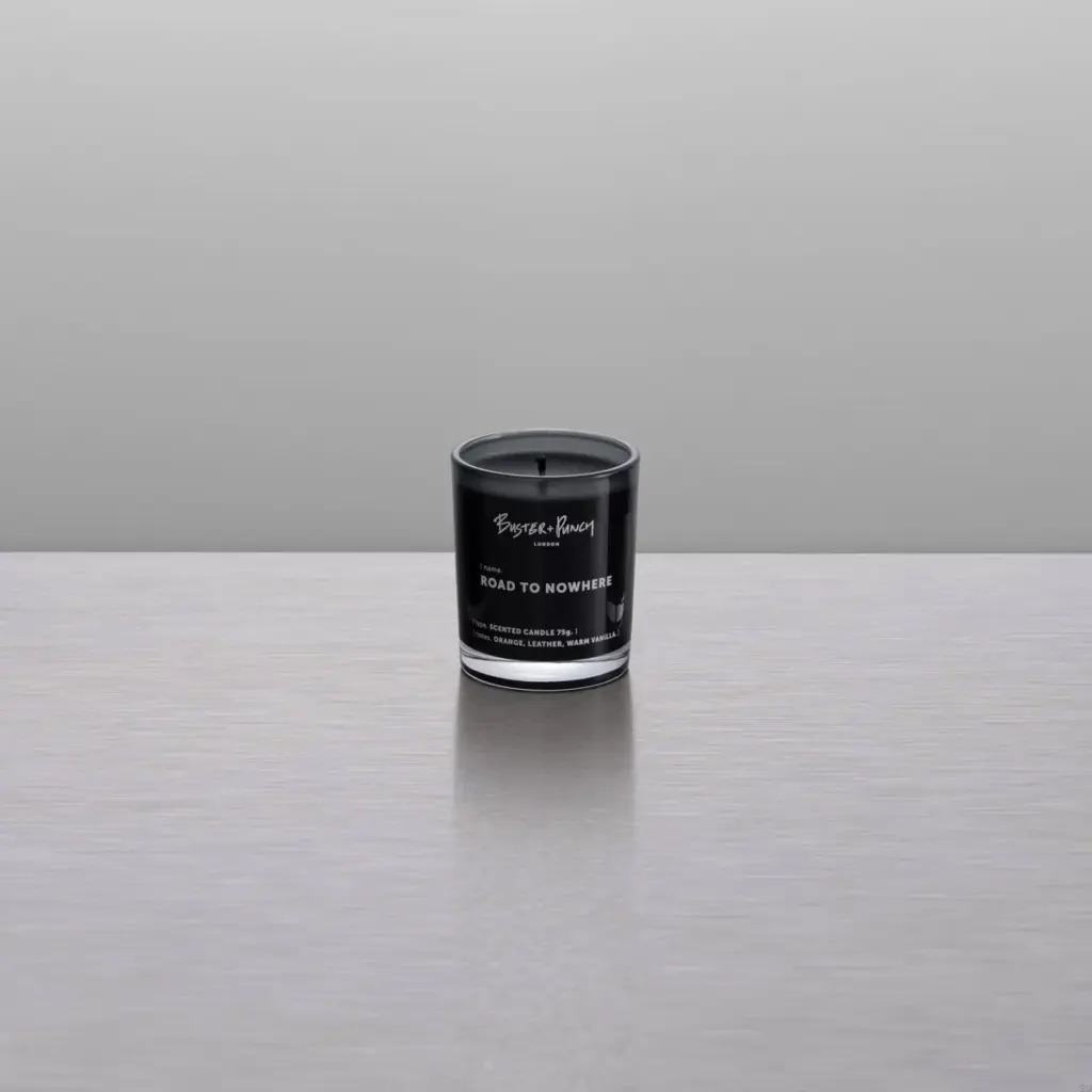 Świeca zapachowa Road To Nowhere 75 g – Czarny