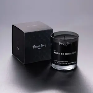 Świeca zapachowa Road To Nowhere 75 g – Czarny