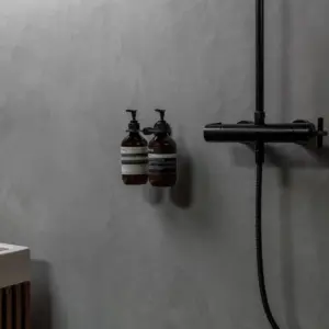 Uchwyt na pojemnik z mydłem Podwójny Cast 140 Welder’s Black – Czarny