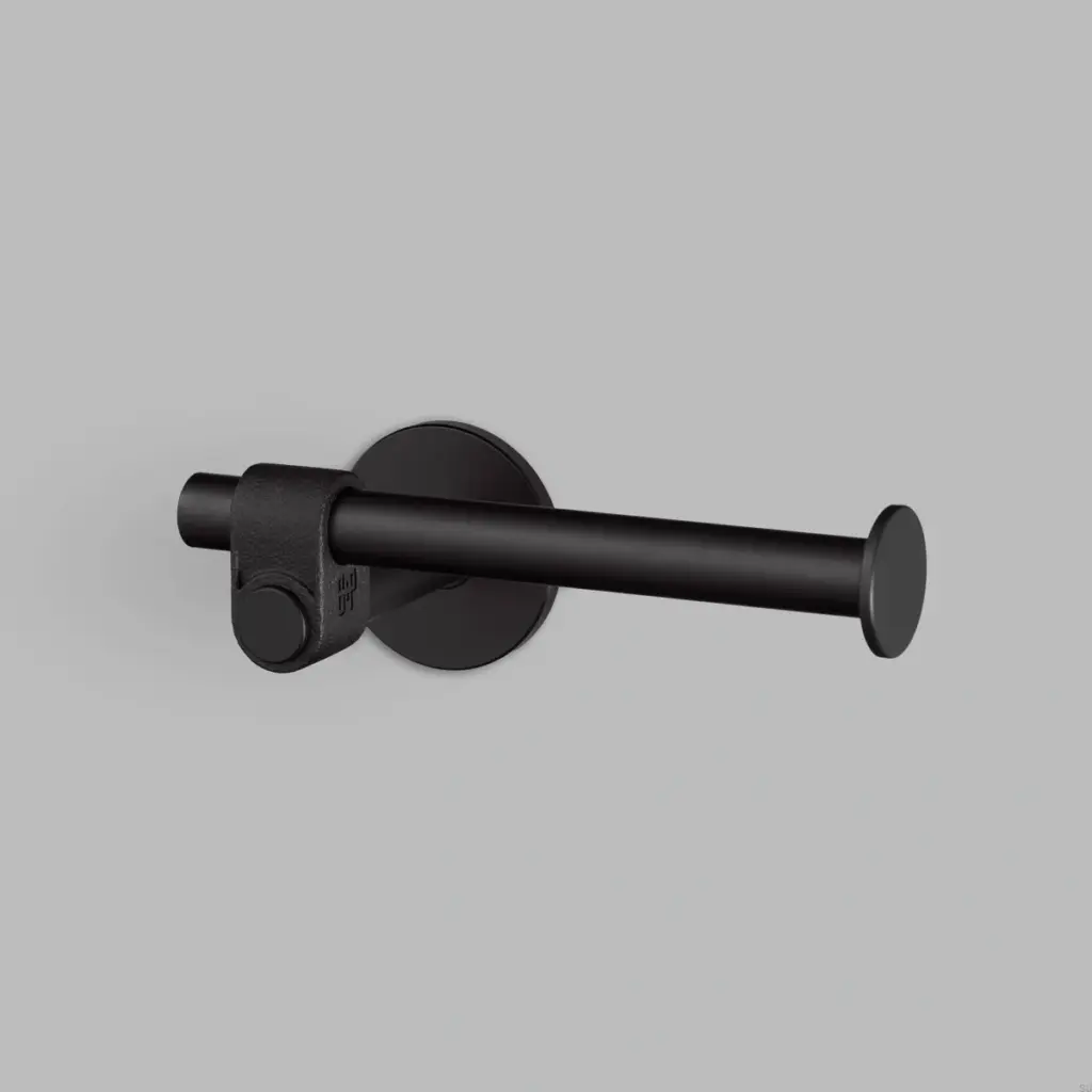 Uchwyt na papier toaletowy Cast Welder’s Black – Czarny