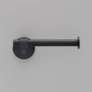Uchwyt na papier toaletowy Cast Welder’s Black – Czarny
