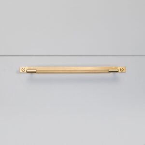 Uchwyt meblowy podłużny z podkładką Linear Plate 225 – Złoty