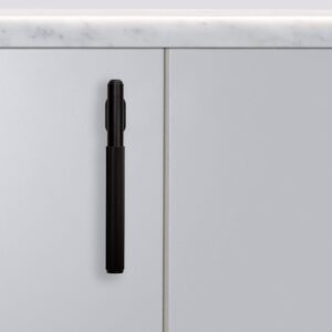 Uchwyt meblowy L-Bar Linear 125 – Czarny