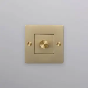 Ściemniacz bez logotypu LED Cross 1G 250W Standard Europejski – Złoty (EU)