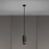 Lampa wisząca punktowa Exhaust Linear z em – Czarny