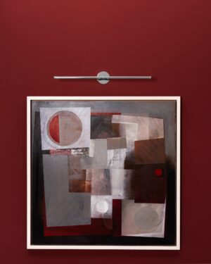 Taylor średni kinkiet obrazowy – Polerowany nikiel