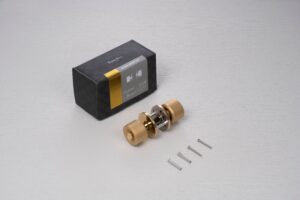 Gałka drzwiowa dwustronna Cast 57 Welder’s Black – Czarny
