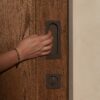 Regent wpuszczana blokada obrotowa – Brąz