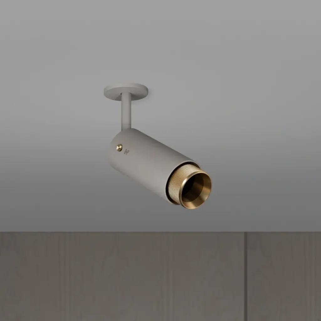 Lampa regulowana punktowa Exhaust Cross Szara z m – Szary