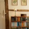 Cotswold lampa stołowa z delikatną porcelaną z możliwością ładowania – Brąz