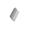 Uchwyt meblowy podłużny Leaf 64 Metalowy Srebrny