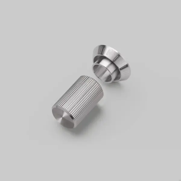 Zestaw dekoracyjny do ściemniacza Detail Linear – Srebrny