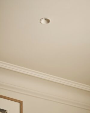 Buxton ognioodporna stała oprawa oświetleniowa typu downlight 35 mm – Do malowania
