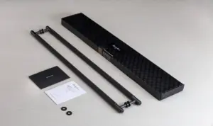 Uchwyt meblowy podłużny dwustronny Pull Bar Cross 724 – Czarny