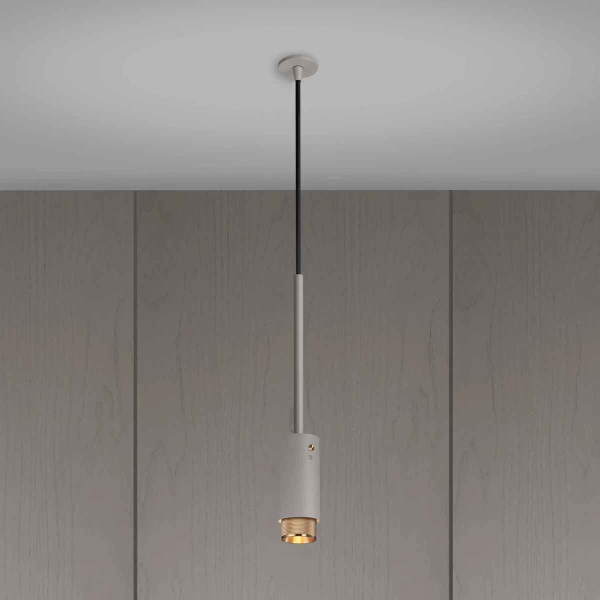 Lampa wisząca punktowa Exhaust Cross Szara z m – Szary