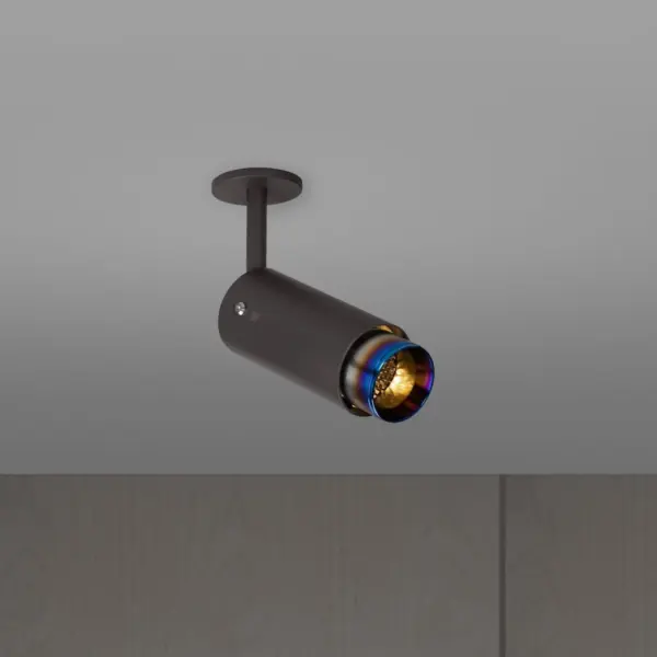 Lampa regulowana punktowa Exhaust Linear z Paloną ą – Niebieski