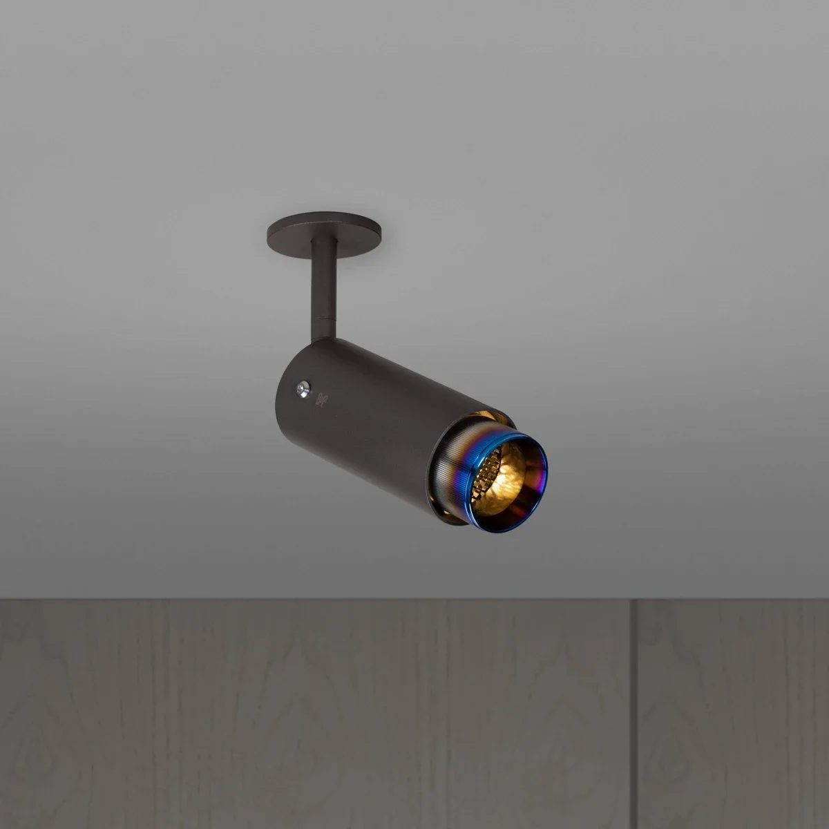 Lampa regulowana punktowa Exhaust Linear z Paloną ą – Niebieski