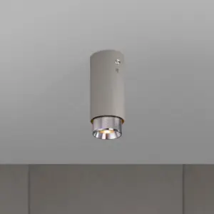 Lampa sufitowa punktowa Exhaust Cross Szara ze m – Szary