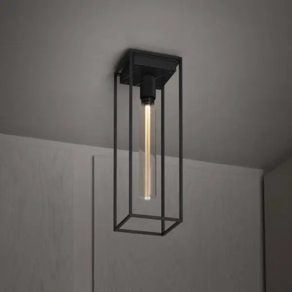 Lampa sufitowa Caged Cross 1.0 Marmur – Czarny