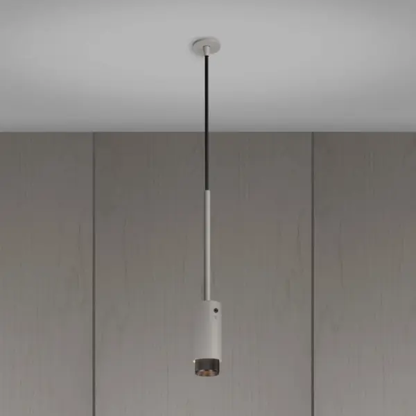 Lampa wisząca punktowa Exhaust Cross Szara z Palonym Brązem – Szary