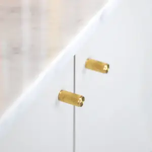 Gałka meblowa Linear 12 (zestaw 2 szt.) – Złoty