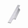 Uchwyt meblowy krawędziowy Coda 596 Aluminiowy Srebrny Szczotkowany