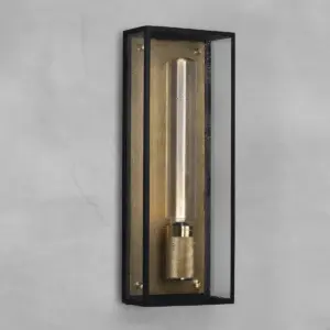 Lampa ścienna Caged Wet L – Złoty