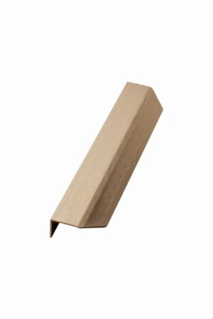 Uchwyt meblowy krawędziowy Blaze 2 2x80 Aluminiowy Złoty Szczotkowany