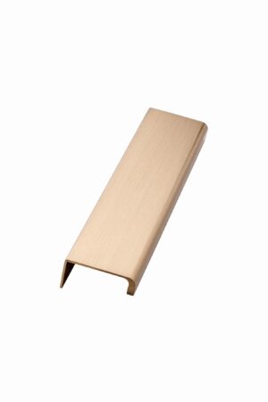 Uchwyt meblowy krawędziowy Artisan 160 Aluminiowy Złoty Szczotkowany