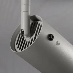 Lampa szynowa punktowa Exhaust Linear Szara z em – Szary