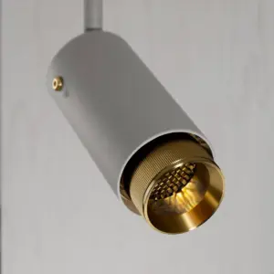Lampa szynowa punktowa Exhaust Linear Szara z m – Szary