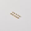 Kew M3.5 x 5mm front plate screws x10 – Antyczny mosiądz