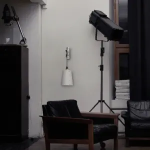 Lampa sufitowa Shade Duża Szara – Szary
