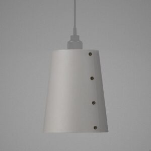 Lampa sufitowa Shade Duża Szara – Szary