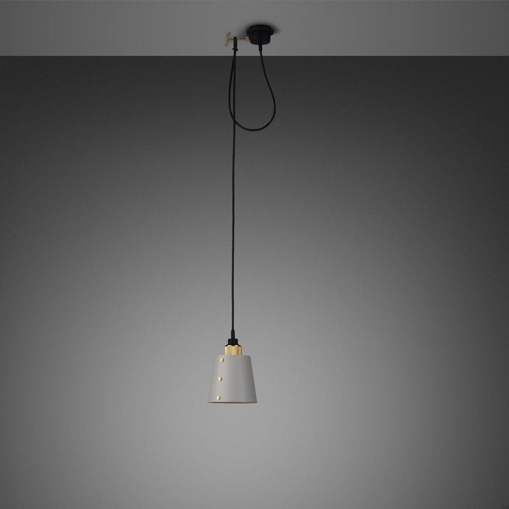 Lampa sufitowa 1.0 Hooked S 2,6 m Szara z em – Szary