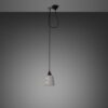 Lampa sufitowa 1.0 Hooked S 2 m Szara z Palonym Brązem – Szary