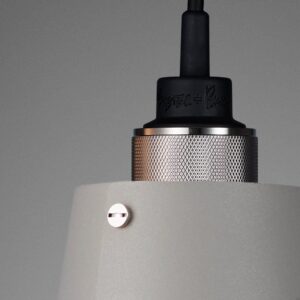 Lampa sufitowa 1.0 Hooked L 2 m Szara ze m – Szary