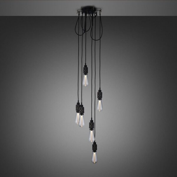 Żyrandol bez kloszy 6.0 Hooked 2 m