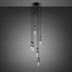 Żyrandol bez kloszy 6.0 Hooked 2 m