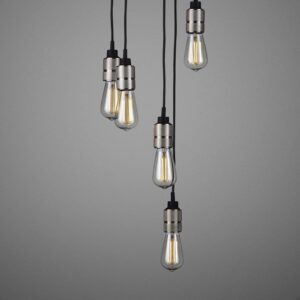 Żyrandol bez kloszy 6.0 Hooked 2 m