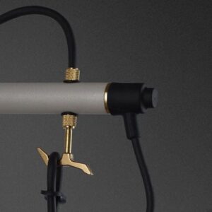 Lampa ścienna Hooked Cross L Szara z em – Szary