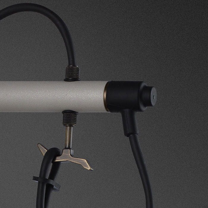 Lampa ścienna Hooked Cross S Szara z Palonym Brązem – Szary