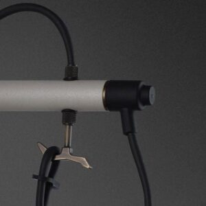 Lampa ścienna Hooked Cross L Szara z Palonym Brązem – Szary