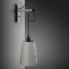 Lampa ścienna Hooked Cross L Szara z Palonym Brązem – Szary
